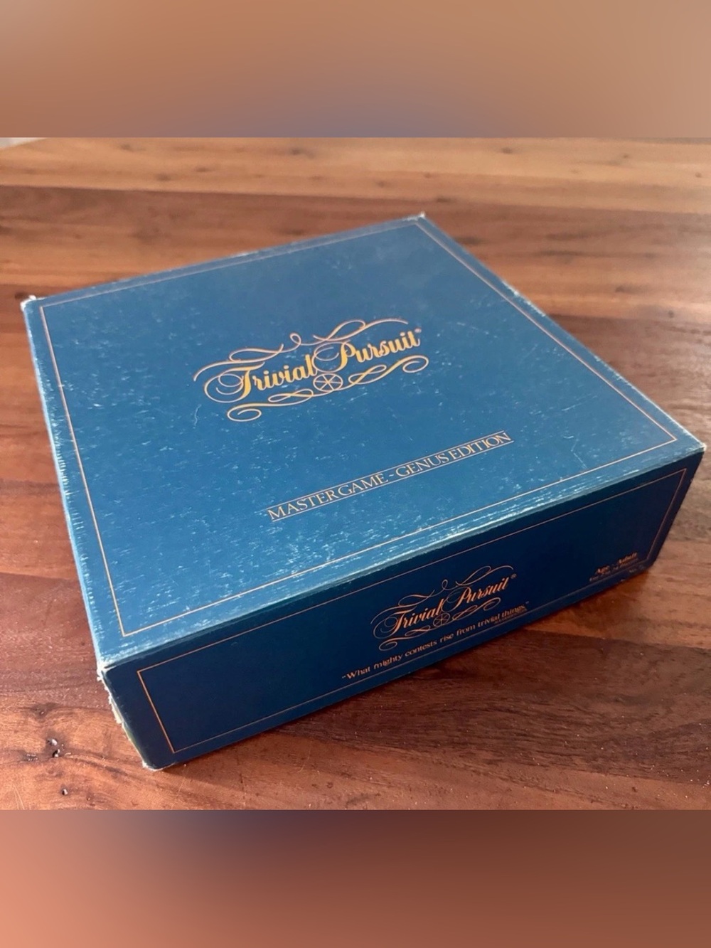 Vintage 1981 Original Trivial Pursuit Master Game Genus Edition - Complete